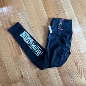 Victoria’s Secret sport high rise knock out tights size medium black vsx